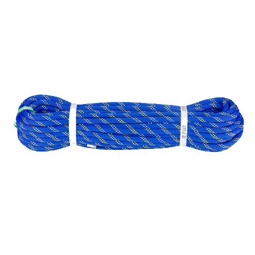 10.5MM STATIC ROPE BLUE for climbing, rope courses, zipline and more outdoor adventures