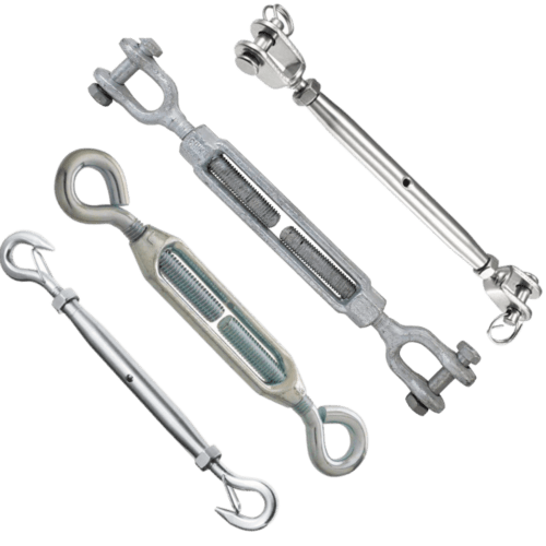 Turnbuckle is a widely used hardware for climbing wall construction